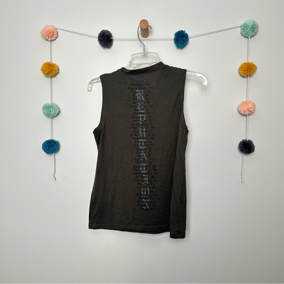 Taylor Swift Reputation Tour Snake Olive Green Tank Top - Picture 3 of 7